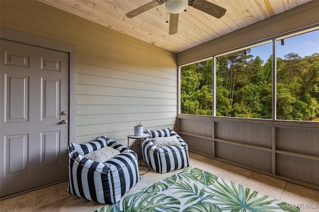 105 Bell Pkwy, Wetumpka, AL 36092 - sunroom / solarium with a ceiling fan