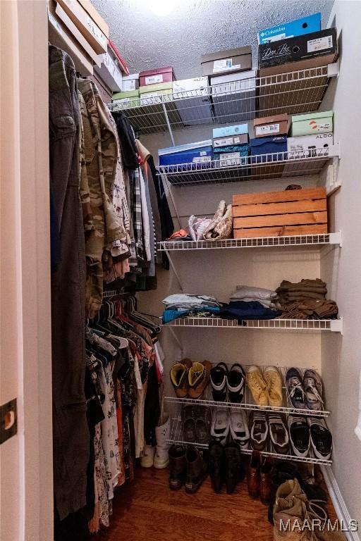206 Choctaw Dr, Montgomery, AL 36117 - spacious closet with wood finished floors