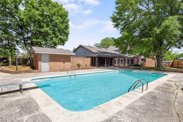 1520 Meriwether Rd, Montgomery, AL 36117 - view of swimming pool featuring a patio