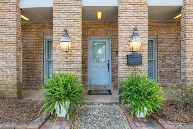 1520 Meriwether Rd, Montgomery, AL 36117 - view of exterior entry with brick siding