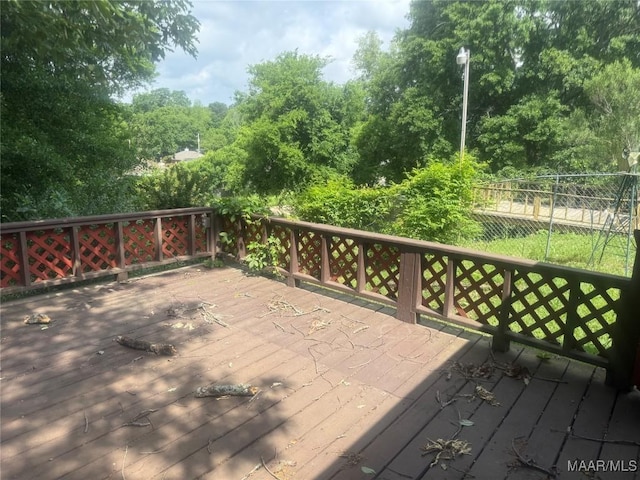 3037 Willow Lane Dr, Montgomery, AL 36109 - deck featuring fence