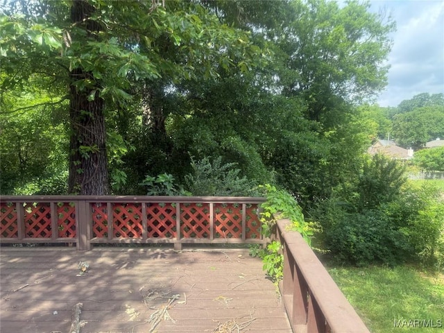 3037 Willow Lane Dr, Montgomery, AL 36109 - view of deck