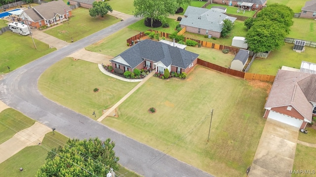 177 Old Orchard Loop, Deatsville, AL 36022 - aerial perspective of suburban area