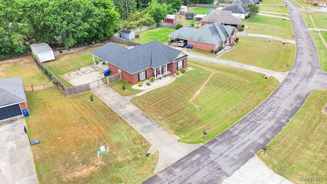 aerial view