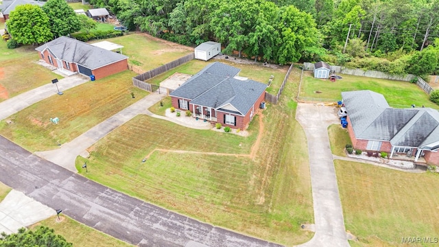 aerial view