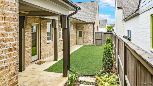 4831 Clerkenwell St, Montgomery, AL 36116 - view of yard featuring fence private yard