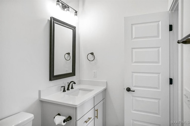 4831 Clerkenwell St, Montgomery, AL 36116 - bathroom with vanity and toilet