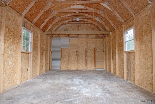 view of storage