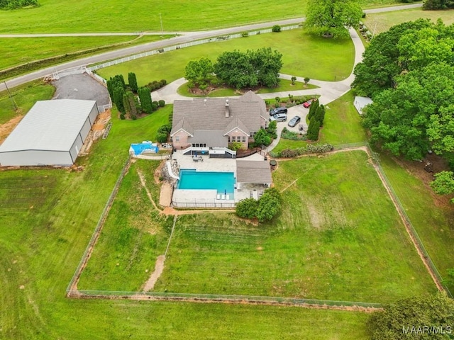 1750 County Road 461, Clanton, AL 35046 - view from above of property with a pool area