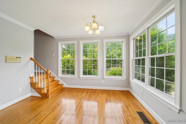 1750 County Road 461, Clanton, AL 35046 - unfurnished sunroom featuring a chandelier and healthy amount of natural light