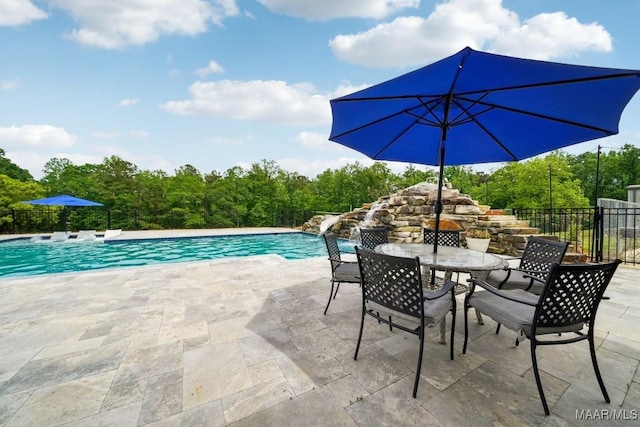 1750 County Road 461, Clanton, AL 35046 - view of swimming pool featuring a patio area and outdoor dining space