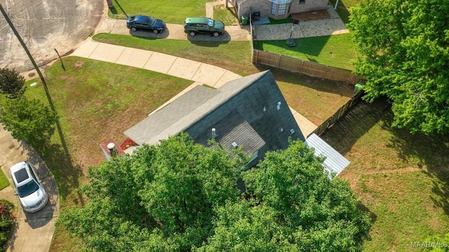 aerial view