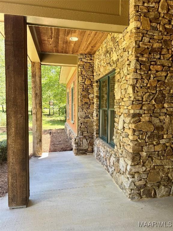 155 Edge Wood Ct, Mathews, AL 36052 - view of patio