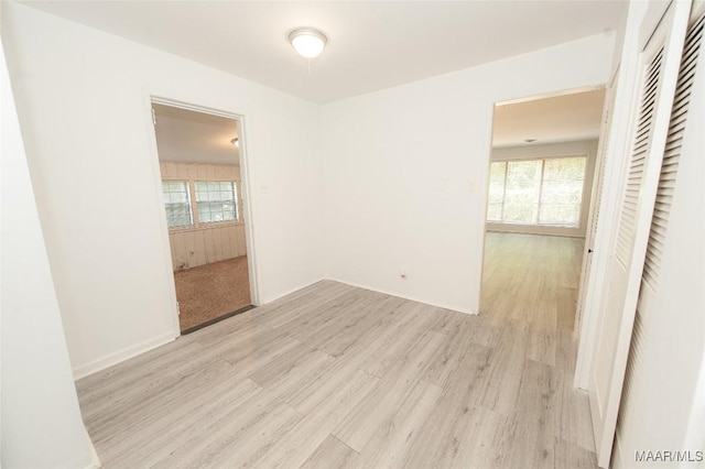 1701 Sylvan Dr, Montgomery, AL 36106 - empty room with light wood-style floors