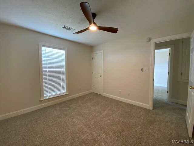 1939 Cedar Ridge Loop, Prattville, AL 36067 - carpeted spare room featuring a ceiling fan and baseboards