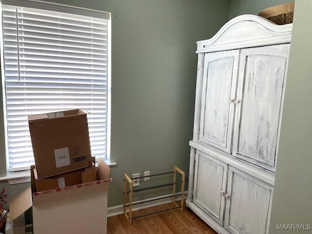 detailed view of wood finished floors