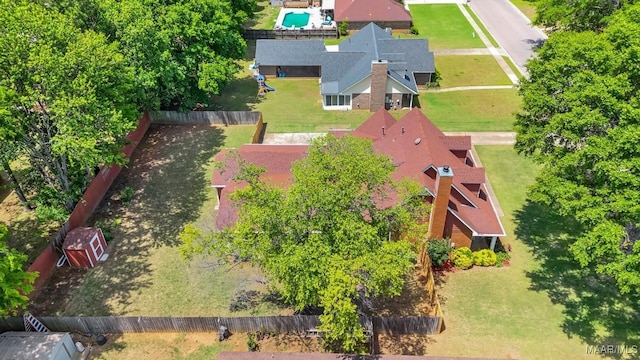 aerial view