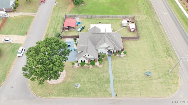 831 Bluegrass Dr, Prattville, AL 36066 - view from above of property
