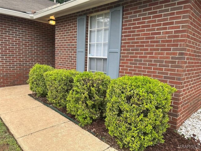 1348 Whisperwood Ct, Montgomery, AL 36117 - view of side of property featuring brick siding