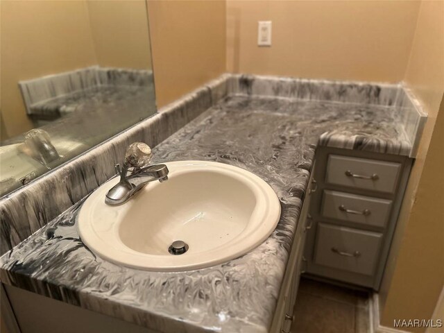 1348 Whisperwood Ct, Montgomery, AL 36117 - bathroom view of vanity