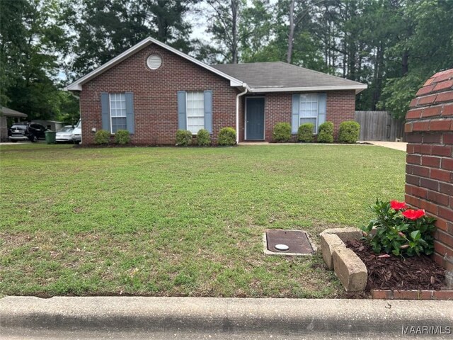 1348 Whisperwood Ct, Montgomery, AL 36117 - ranch-style home featuring brick siding and a shingled roof