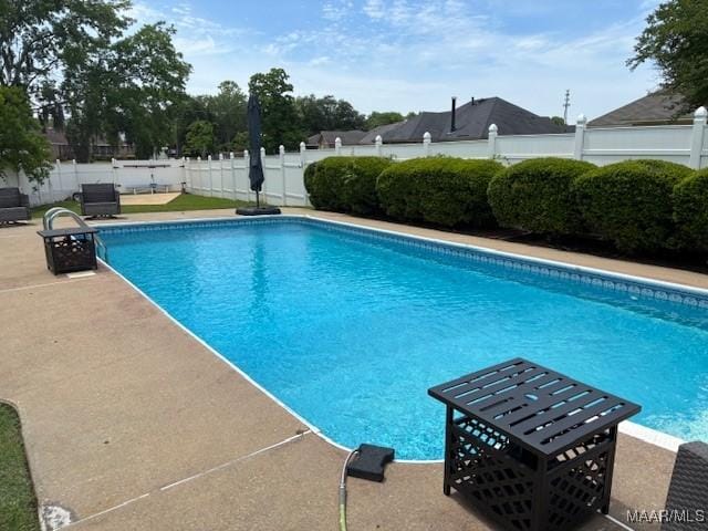 3524 Coachman Rd, Montgomery, AL 36116 - view of swimming pool featuring a fenced backyard and a patio area