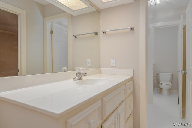 8180 Longneedle Pl, Montgomery, AL 36117 - bathroom featuring toilet and vanity