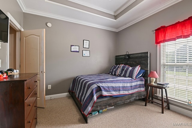 65 Copper Ridge Ct, Deatsville, AL 36022 - bedroom featuring carpet floors and ornamental molding