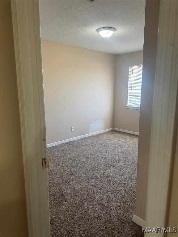 5915 Singleton St, Montgomery, AL 36116 - carpeted empty room featuring a textured ceiling and baseboards