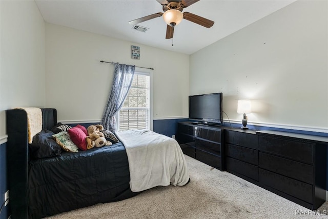 705 Coleman Way, Prattville, AL 36067 - carpeted bedroom featuring a ceiling fan