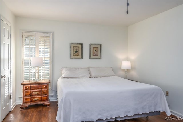 3469 Warrenton Rd, Montgomery, AL 36111 - bedroom featuring wood finished floors and baseboards