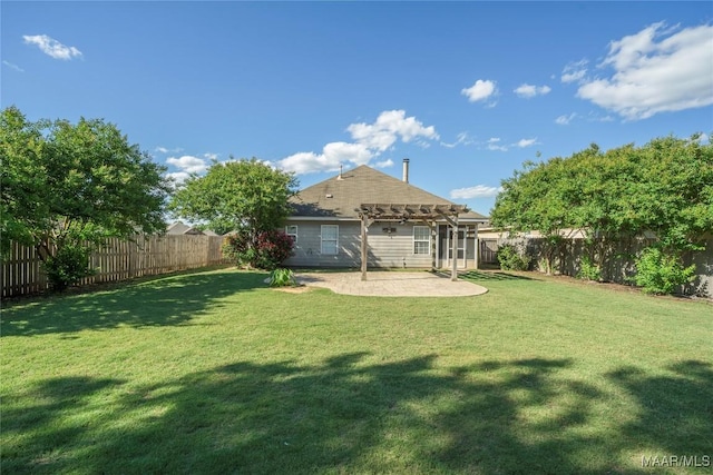 1600 Hawthorne Ln, Prattville, AL 36066 - back of house with a pergola and a patio