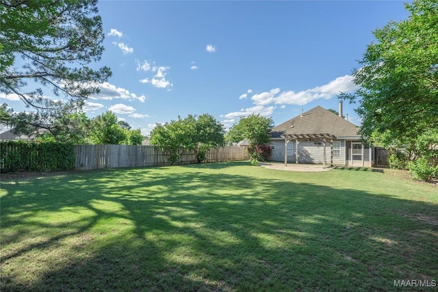 1600 Hawthorne Ln, Prattville, AL 36066 - view of yard featuring a pergola and a patio area