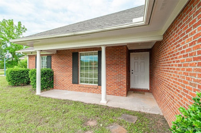 331 Bush Dr, Hope Hull, AL 36043 - view of exterior entry with brick siding