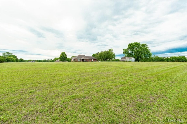 331 Bush Dr, Hope Hull, AL 36043 - view of grassy yard with a rural view