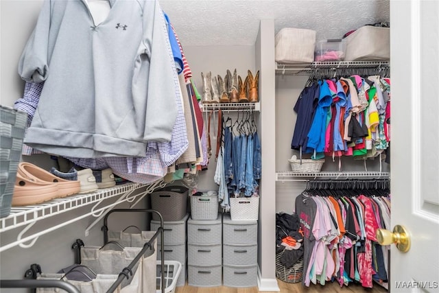 1274 Cross Creek Rd, Prattville, AL 36067 - spacious closet featuring wood finished floors