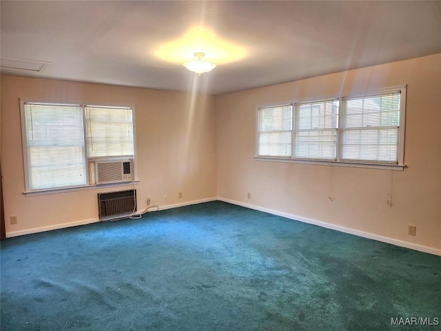 305 Sterling Dr, Montgomery, AL 36109 - unfurnished room with carpet flooring, baseboards, cooling unit, and heating unit