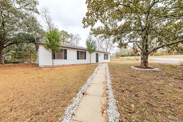 view of ranch-style house