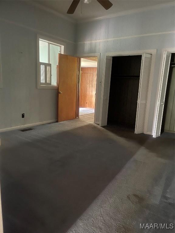 8130 Sorrel Ln, Montgomery, AL 36117 - unfurnished bedroom with carpet, ceiling fan, and baseboards