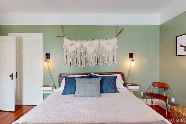 1207 Woodward Ave, Montgomery, AL 36106 - bedroom featuring wood finished floors