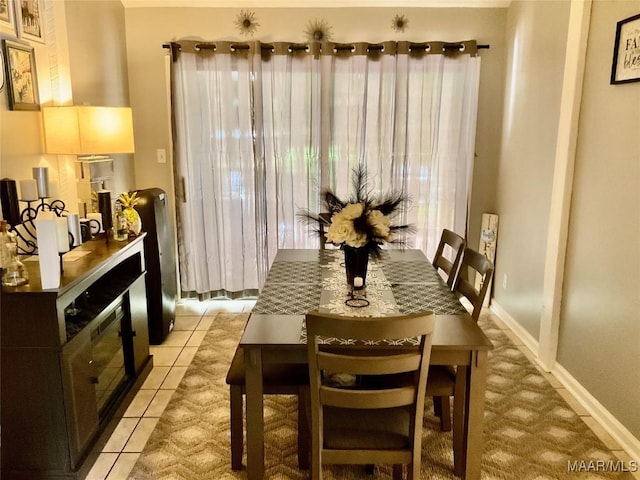 452 Planters Rd, Montgomery, AL 36109 - dining space featuring light tile patterned floors and baseboards