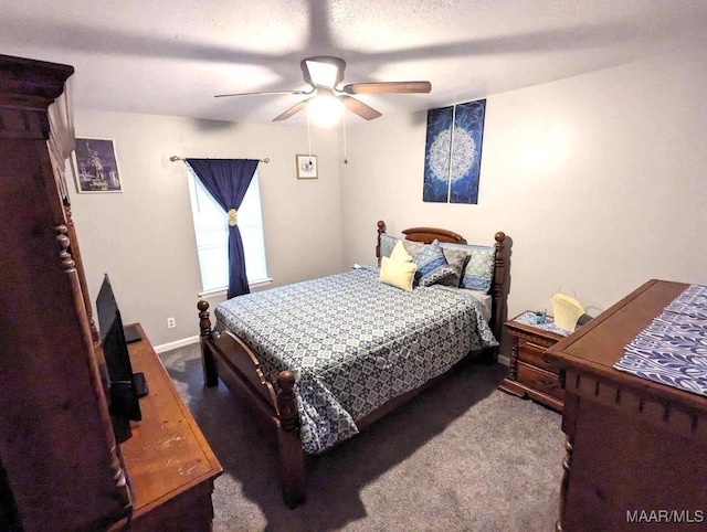452 Planters Rd, Montgomery, AL 36109 - carpeted bedroom featuring a ceiling fan