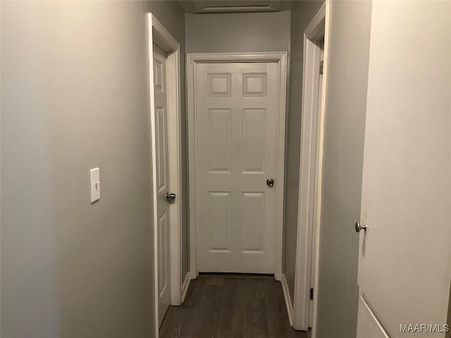 452 Planters Rd, Montgomery, AL 36109 - hallway with dark wood-style flooring