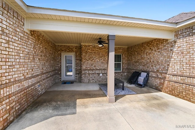 1430 Wildlife Way, Prattville, AL 36066 - view of patio / terrace with ceiling fan