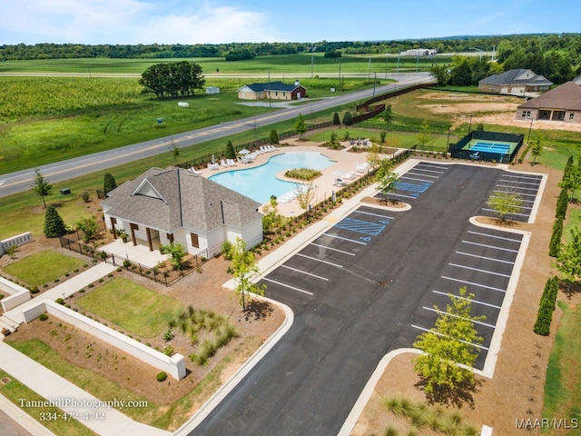 1430 Wildlife Way, Prattville, AL 36066 - overview of rural landscape featuring a pool