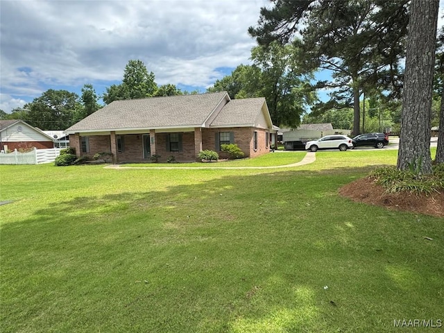 4030 Willowbrook Dr, Millbrook, AL 36054 - ranch-style house featuring brick siding and a porch