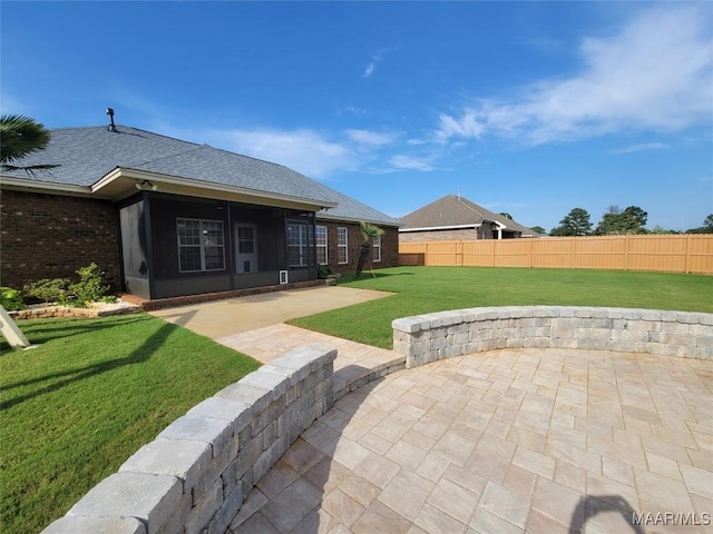 109 Coleman Dr, Prattville, AL 36067 - view of patio / terrace with a sunroom