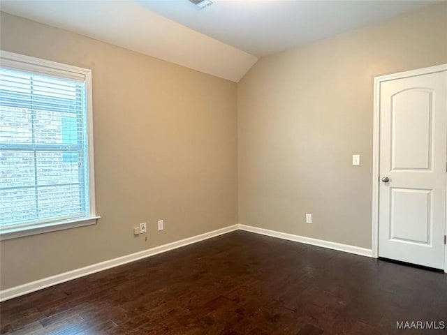 9145 Autumn Brooke Way, Montgomery, AL 36117 - empty room featuring dark wood-style flooring and lofted ceiling