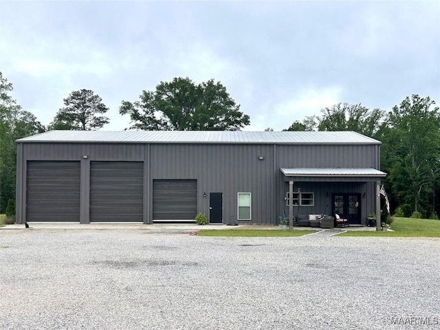 2533 Weldon Rd, Tallassee, AL 36078 - view of outdoor structure with french doors