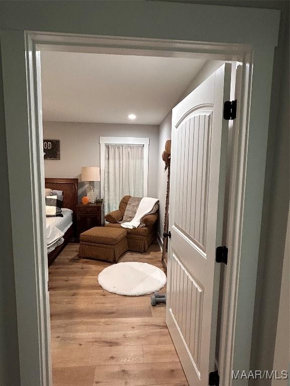 2533 Weldon Rd, Tallassee, AL 36078 - living area featuring light wood-style floors and recessed lighting